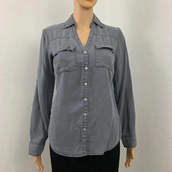 NEW YORK & CO. Long sleeve Top - Picture 1 of 7
